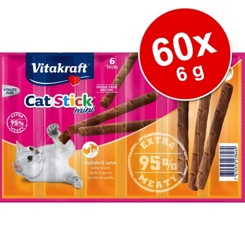 Økonomipakke: Vitakraft Cat Stick Healthy 60 x 6 g