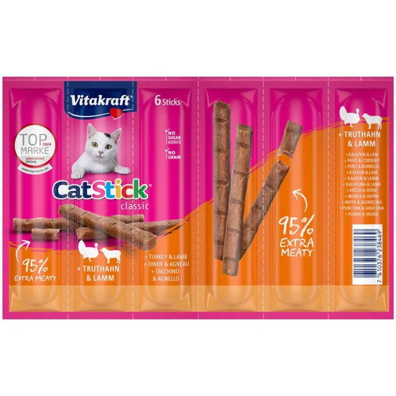 Økonomipakke: Vitakraft Cat Stick Healthy 60 x 6 g