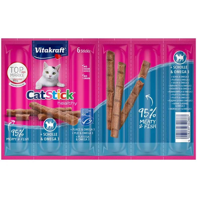 Økonomipakke: Vitakraft Cat Stick Healthy 60 x 6 g