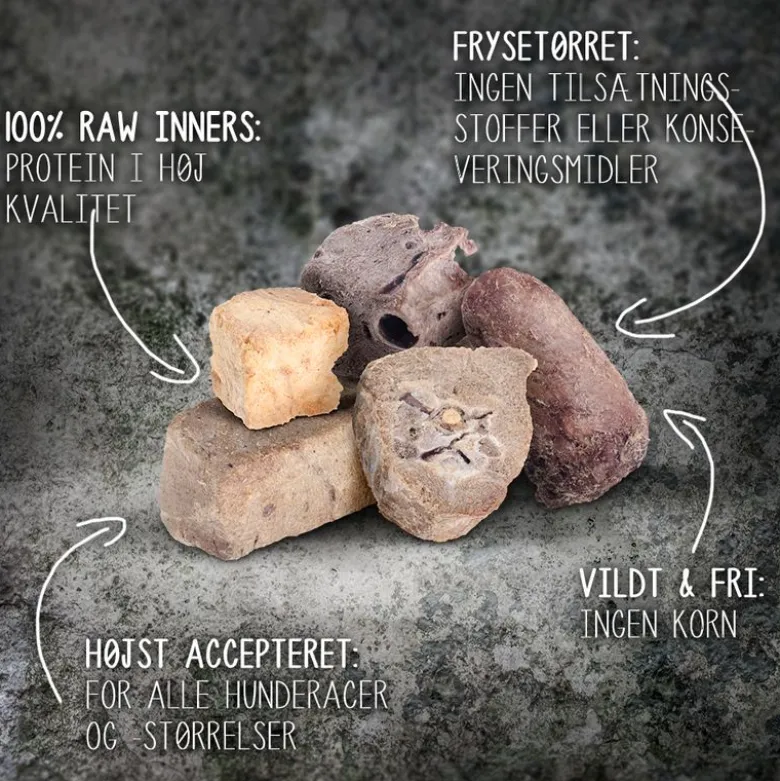 Økonomipakke Wolf of Wilderness - Raw Snacks