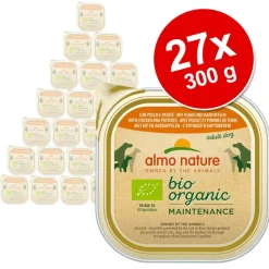 Økonomipakke: 27 x 300 g Almo Nature BioOrganic Maintenance Øko