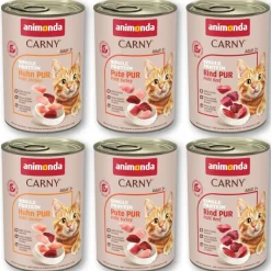 Økonomipakke: 24 x 400 g animonda Carny Single Protein Adult