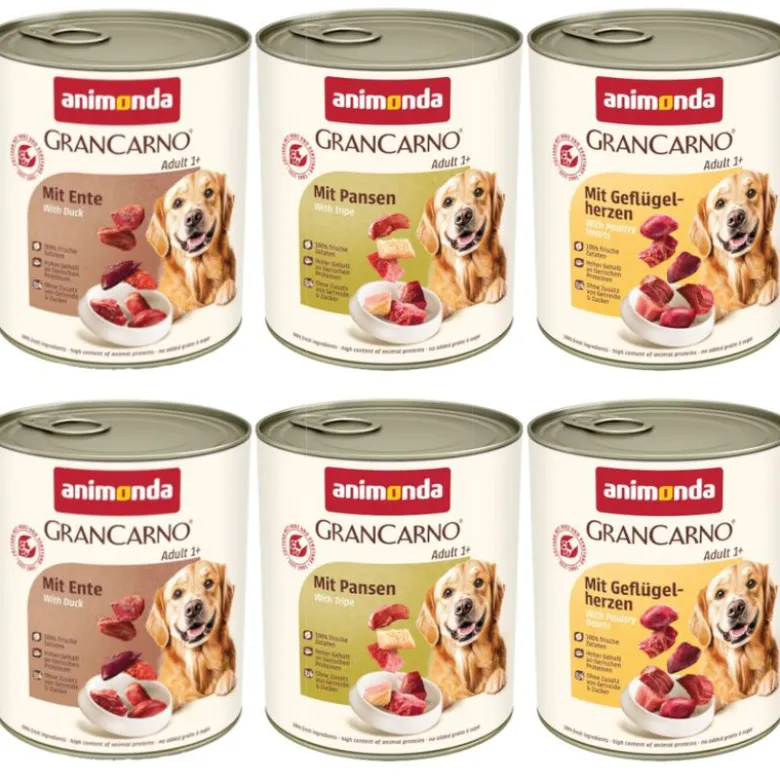 Økonomipakke: 24 x 800 g animonda GranCarno Original
