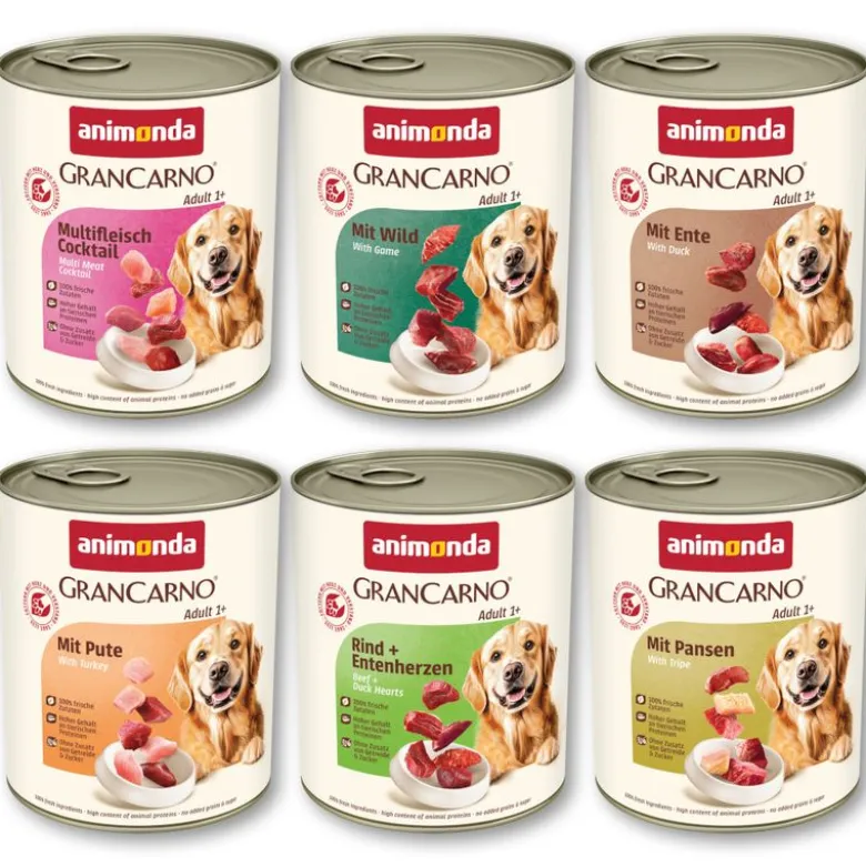 Økonomipakke: 12 x 800 g animonda GranCarno Original