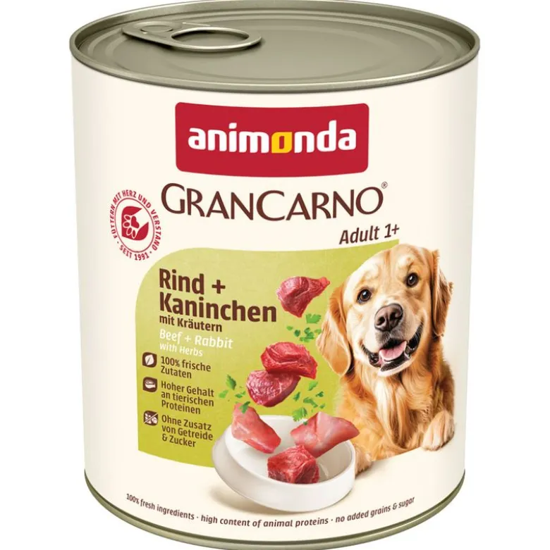 Økonomipakke: 12 x 800 g animonda GranCarno Original