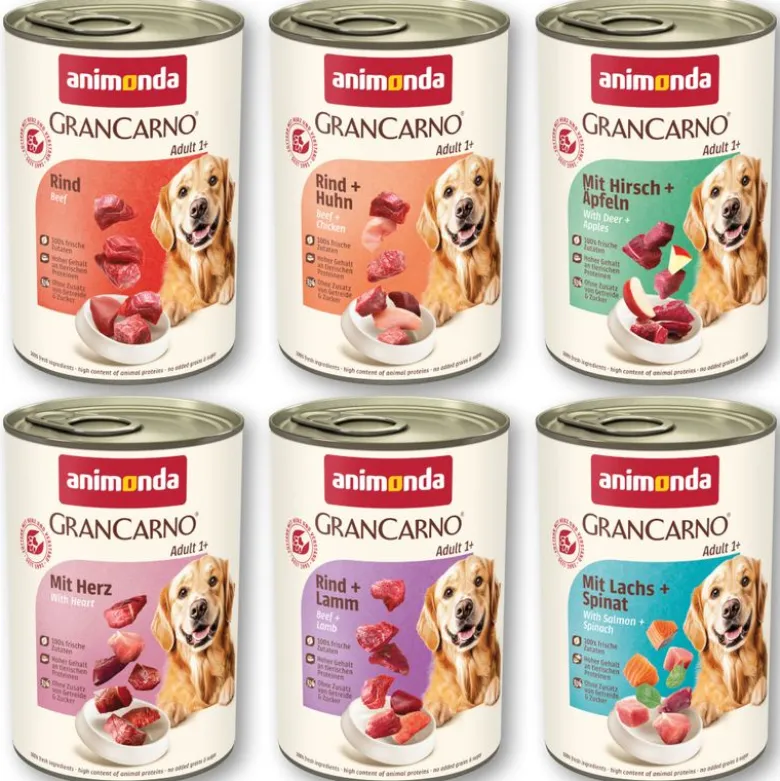 Økonomipakke: 12 x 400 g animonda GranCarno Original