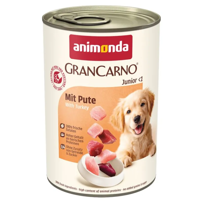 Økonomipakke: 12 x 400 g animonda GranCarno Original