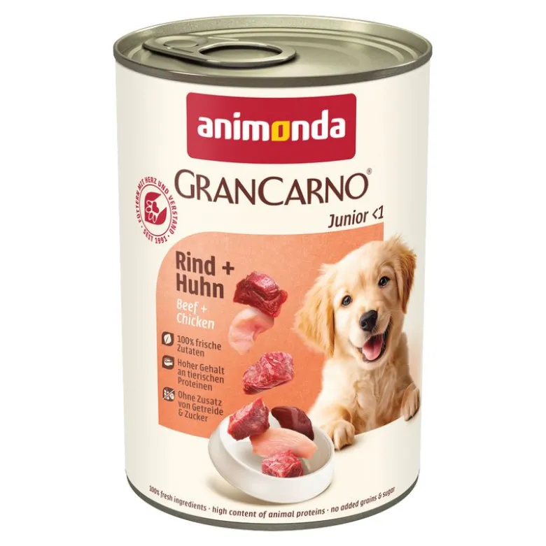Økonomipakke: 12 x 400 g animonda GranCarno Original
