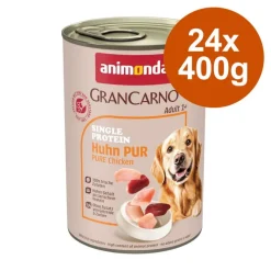 Økonomipakke: 24 x 800 g animonda GranCarno Adult Single Protein Superfoods