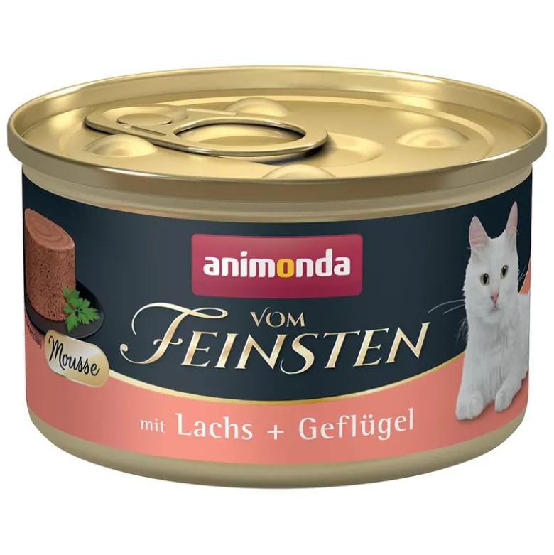 Økonomipakke: 24 x 85 g animonda Vom Feinsten Adult Mousse