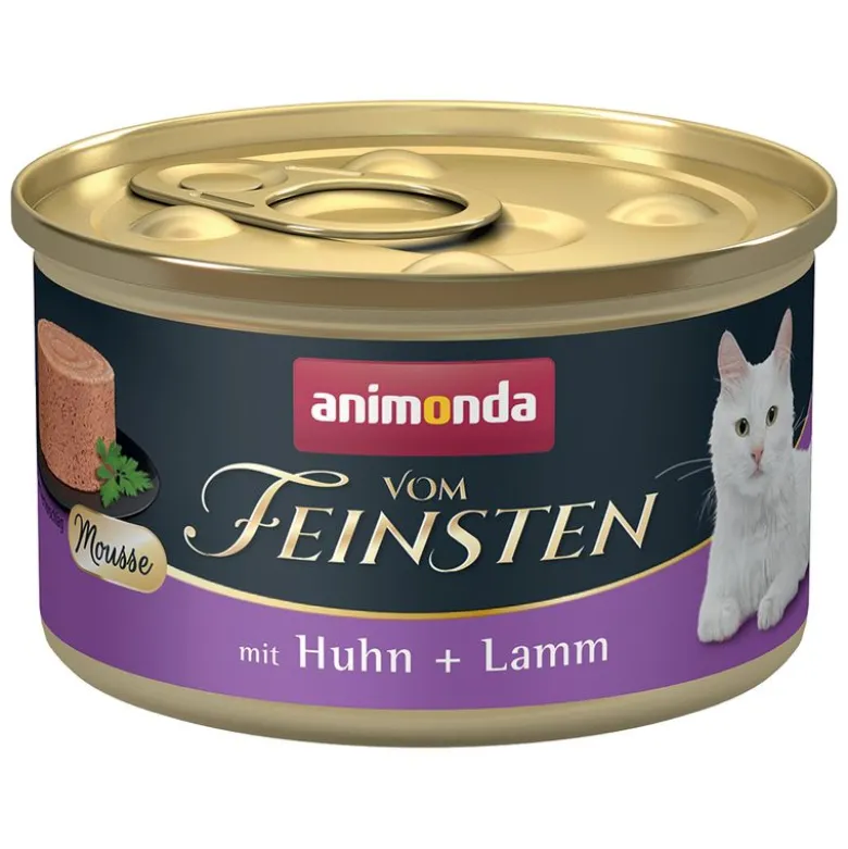 Økonomipakke: 24 x 85 g animonda Vom Feinsten Adult Mousse