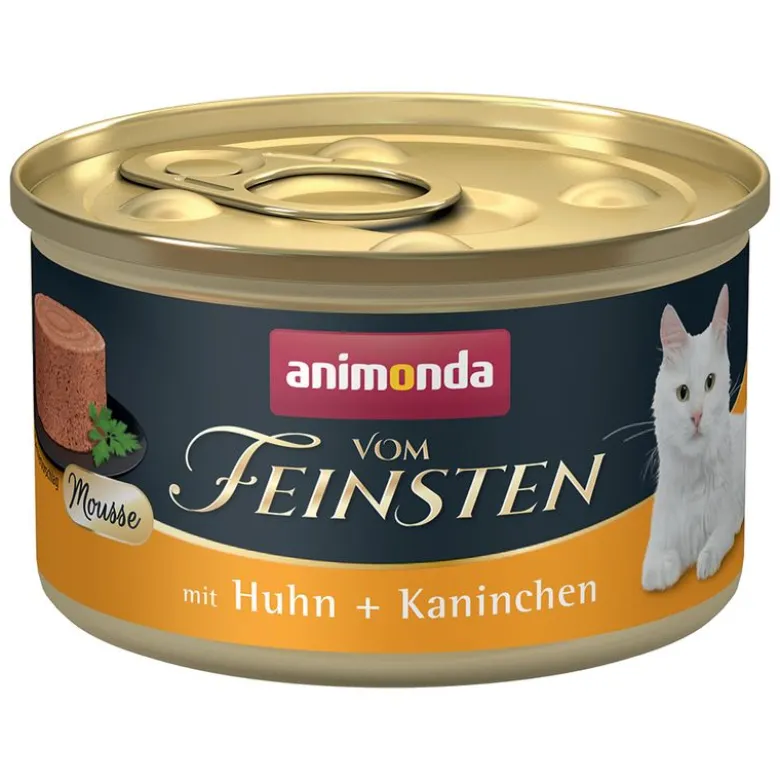 Økonomipakke: 24 x 85 g animonda Vom Feinsten Adult Mousse