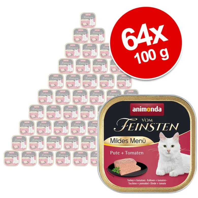Økonomipakke: 64 x 100 g animonda vom Feinsten Adult