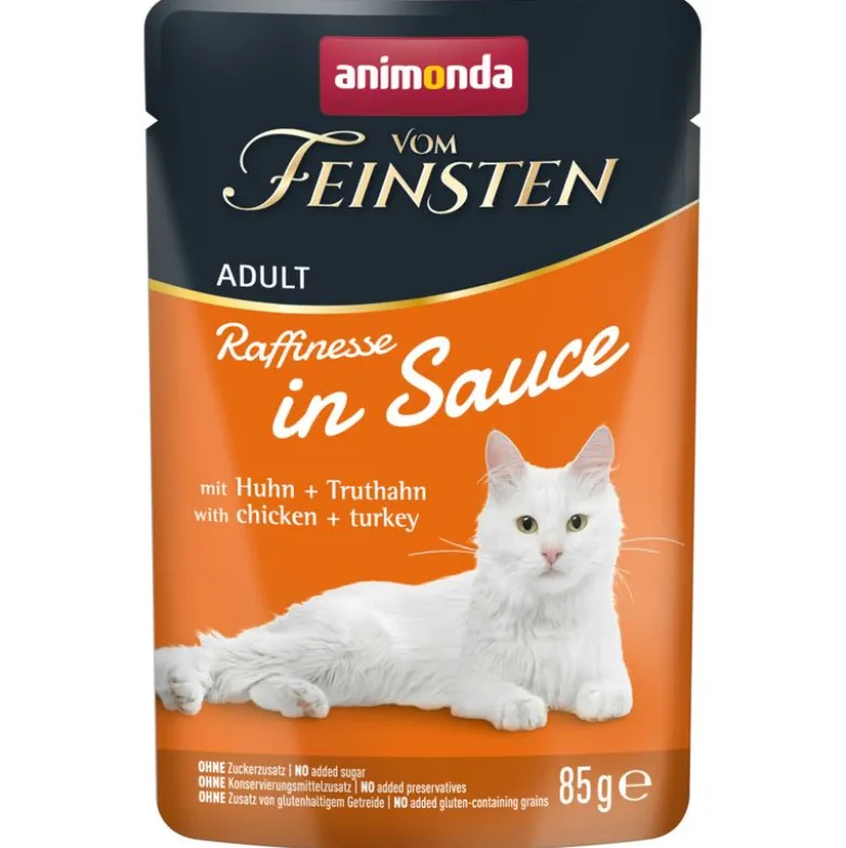 Økonomipakke: 24 x 85 g animonda vom Feinsten Adult Raffinesse i sauce