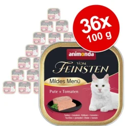 Økonomipakke: 36 x 100 g animonda vom Feinsten Mild Menu Adult