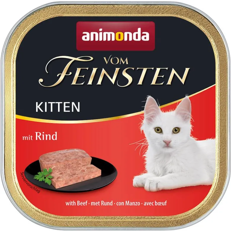 Økonomipakke: 72 x 100 g animonda vom Feinsten Kitten