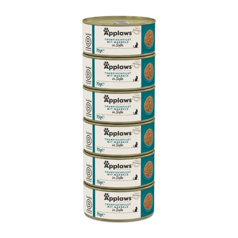 Økonomipakke: 24 x 70 g Applaws Cat i Sauce