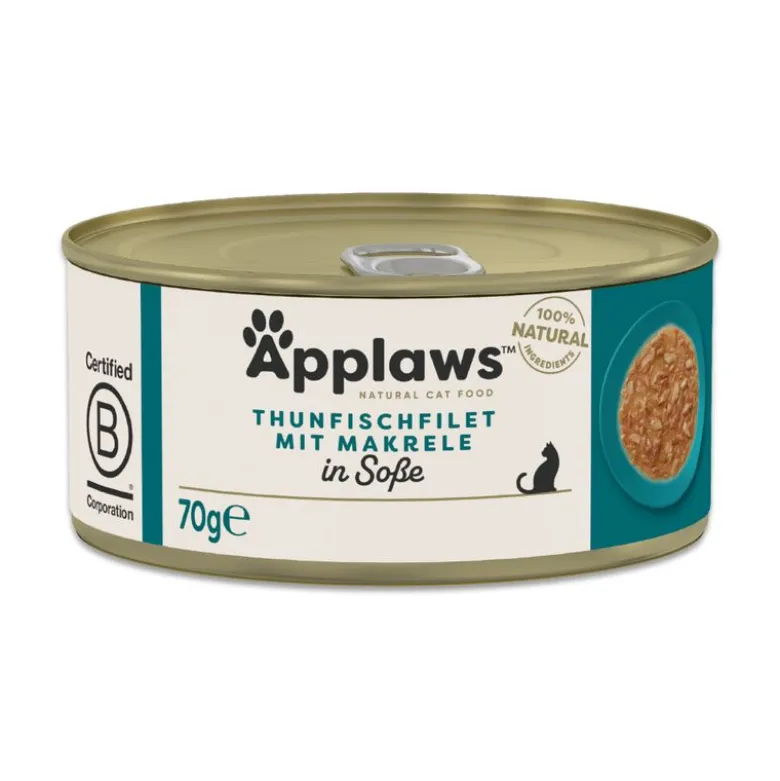 Økonomipakke: 24 x 70 g Applaws Cat i Sauce