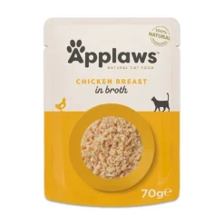Økonomipakke: 24 x 70 g Applaws Cat Natural i bouillon