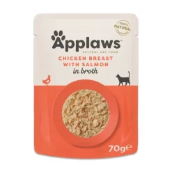 Økonomipakke: 48 x 70 g Applaws Cat Natural i bouillon