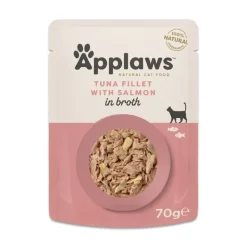 Økonomipakke: 48 x 70 g Applaws Cat Natural i bouillon