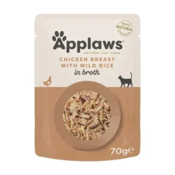 Økonomipakke: 48 x 70 g Applaws Cat Natural i bouillon