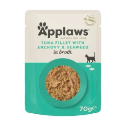 Økonomipakke: 48 x 70 g Applaws Cat Natural i bouillon