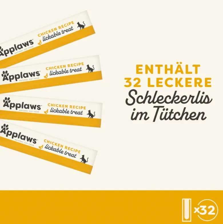 Økonomipakke: 32 x 15 g Applaws Creamy Treat
