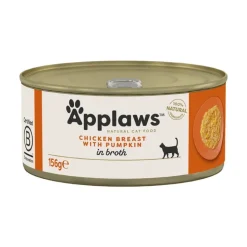 Økonomipakke: 24 x 156 g Applaws i bouillon