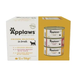 Økonomipakke: 24 x 156 g Applaws i bouillon
