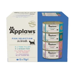 Økonomipakke: 24 x 70 g Applaws i bouillon