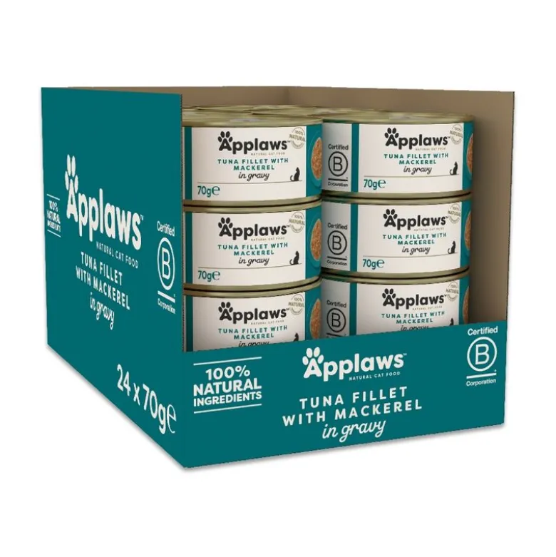 Økonomipakke: 12 x 70 g Applaws i sauce