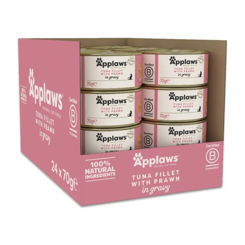 Økonomipakke: 48 x 70 g Applaws i sauce