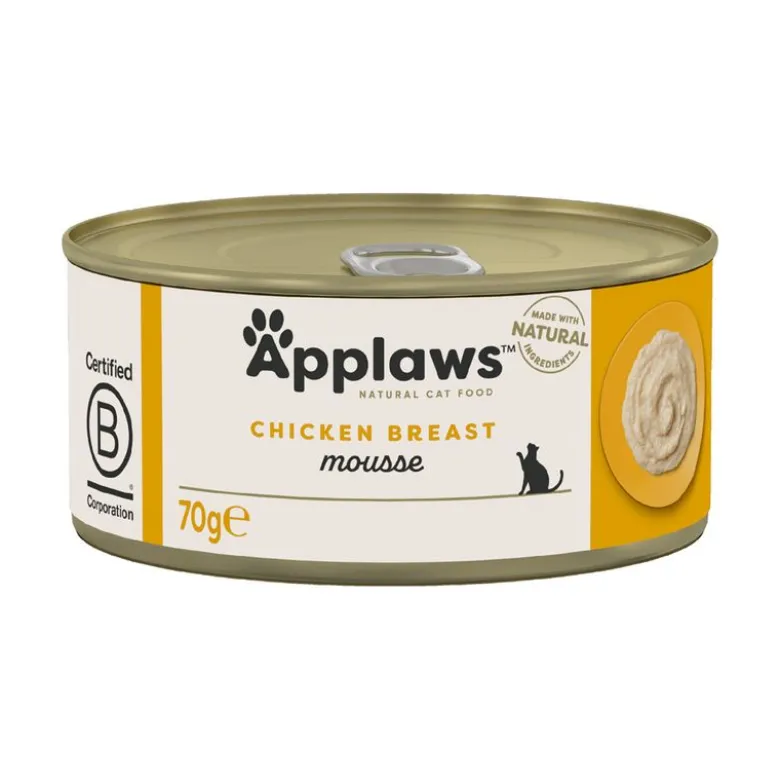 Økonomipakke: 24 x 70 g Applaws Mousse