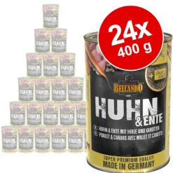 Økonomipakke: 24 x 400 g Belcando Super Premium