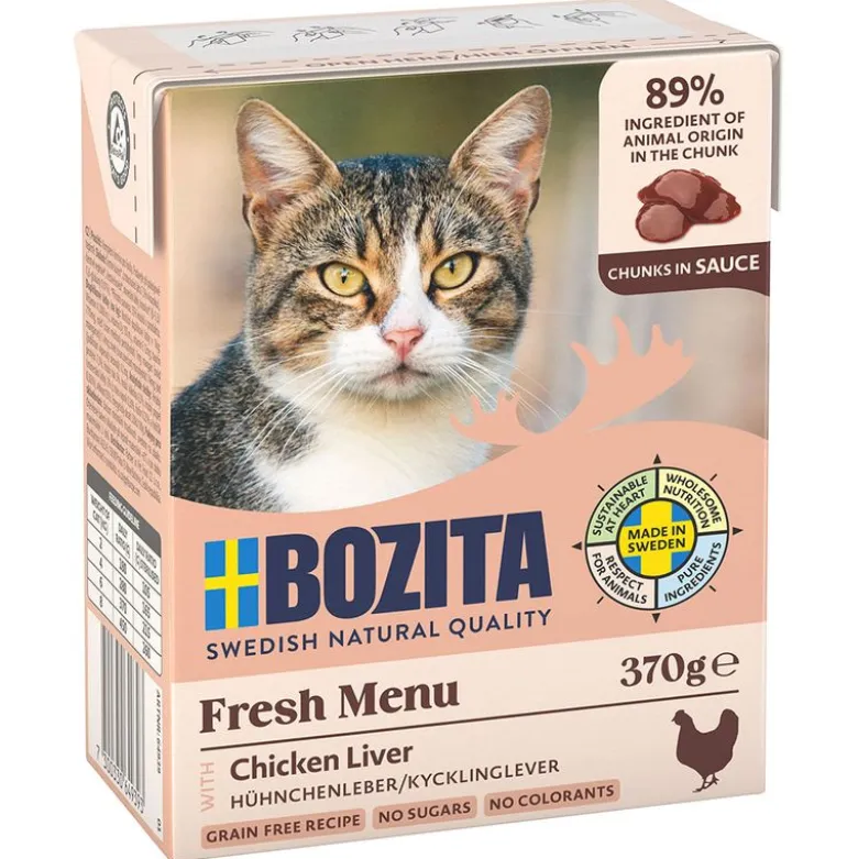 Økonomipakke: 24 x 370 g Bozita Bidder i sauce