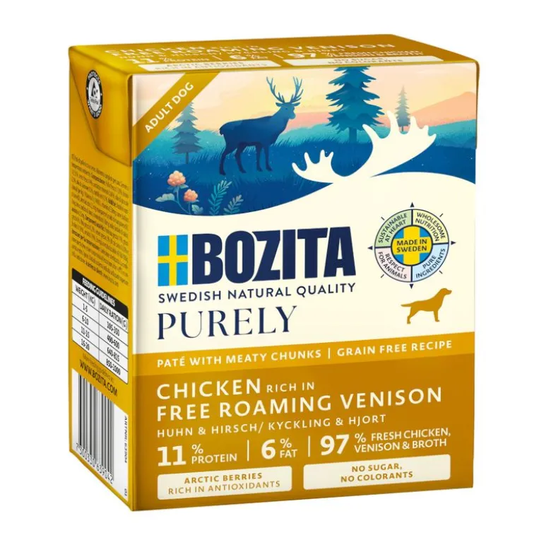 Økonomipakke: 24 x 370 g Bozita Purely Paté