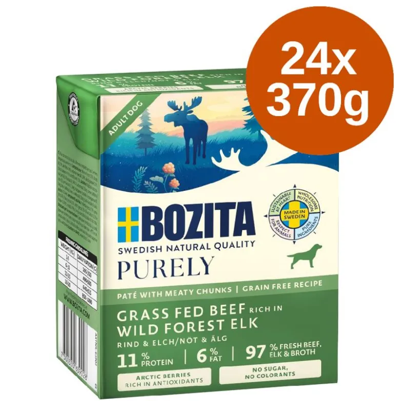 Økonomipakke: 24 x 370 g Bozita Purely Paté