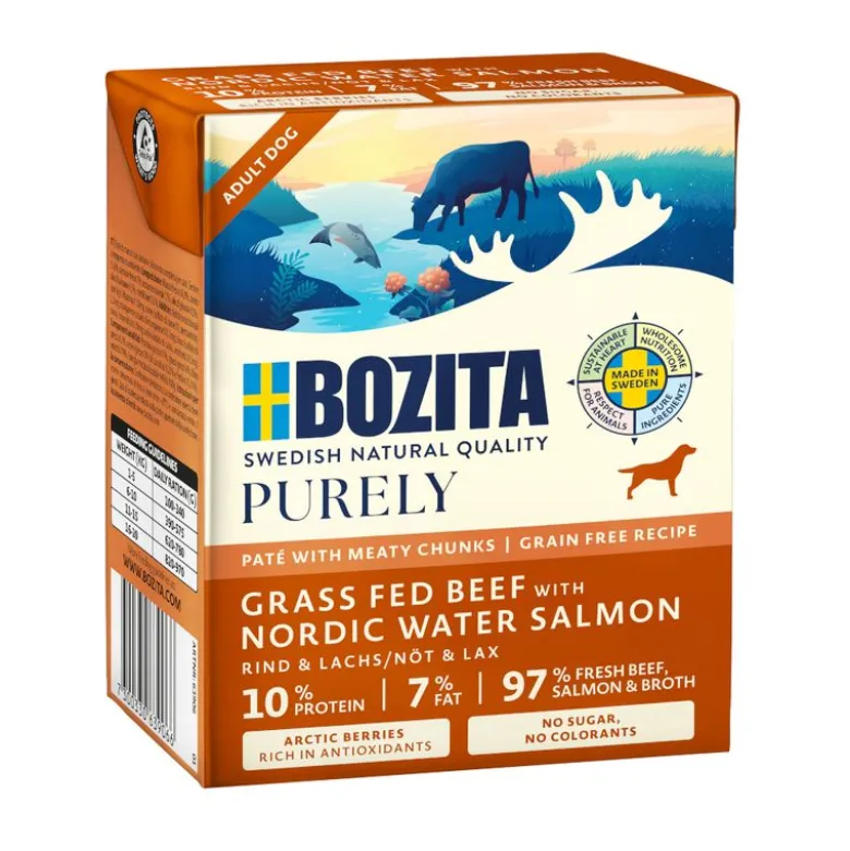 Økonomipakke: 24 x 370 g Bozita Purely Paté
