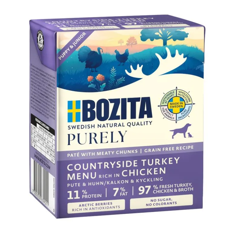 Økonomipakke: 24 x 370 g Bozita Purely Paté