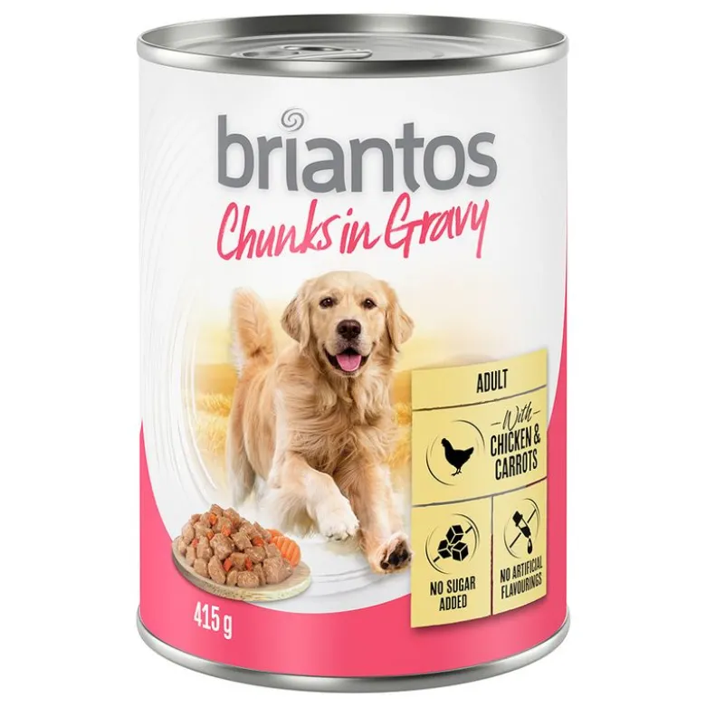 Økonomipakke: 24 x 415 g Briantos Bidder i sauce
