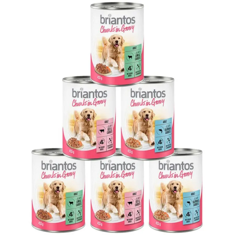 Økonomipakke: 24 x 415 g Briantos Bidder i sauce