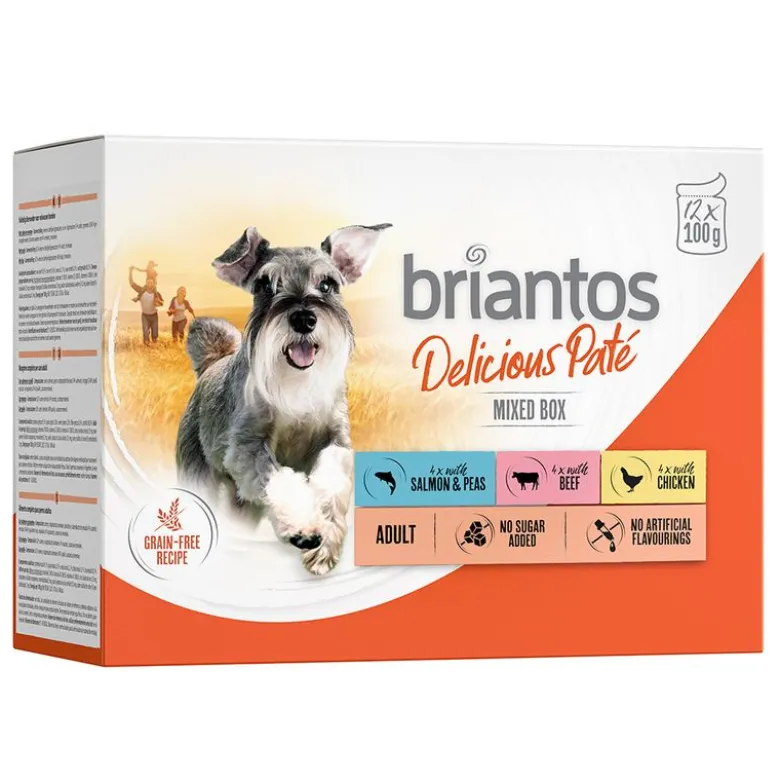Økonomipakke: 48 x 100 g Briantos Delicious Paté