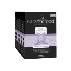 Økonomipakke: 24 x 85 g catz finefood Purrrr Pouch
