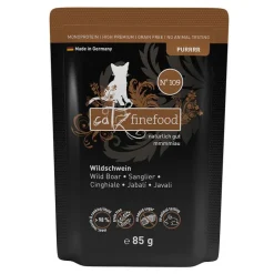 Økonomipakke: 24 x 85 g catz finefood Purrrr Pouch