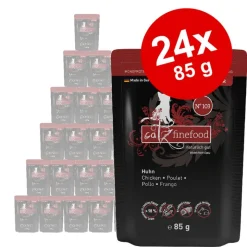 Økonomipakke: 24 x 85 g catz finefood Purrrr Pouch
