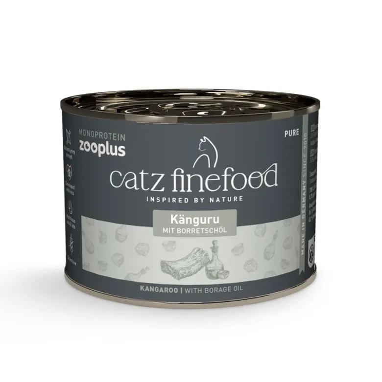 Økonomipakke: 24 x 200 g catz finefood Monoprotein dåse