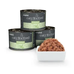 Økonomipakke: 24 x 200 g catz finefood Monoprotein dåse