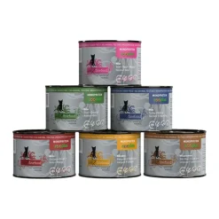 Økonomipakke: 24 x 200 g catz finefood Monoprotein dåse