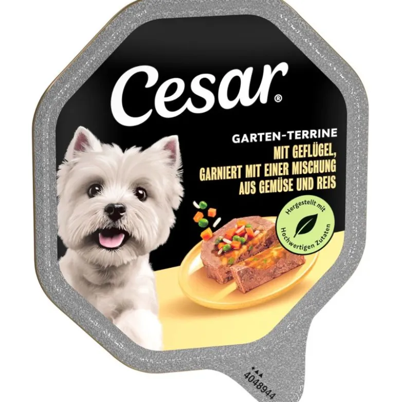 Økonomipakke: 28 x 150 g Cesar alubakker